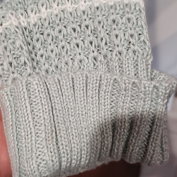 𝅺PINQUE Mint Colored Open Cardigan NWOT - Picture 4 of 6